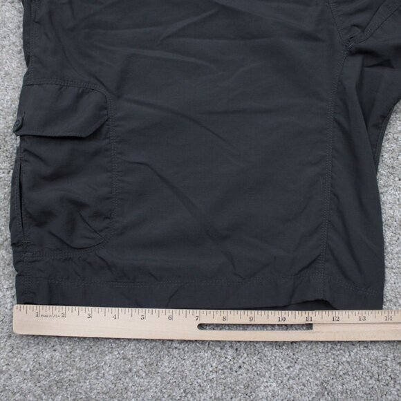 The North Face Ajdm Horizon Peak Shorts Mens 2XL XXL Gray Cargo Nylon 10" inseam - Picture 6 of 13
